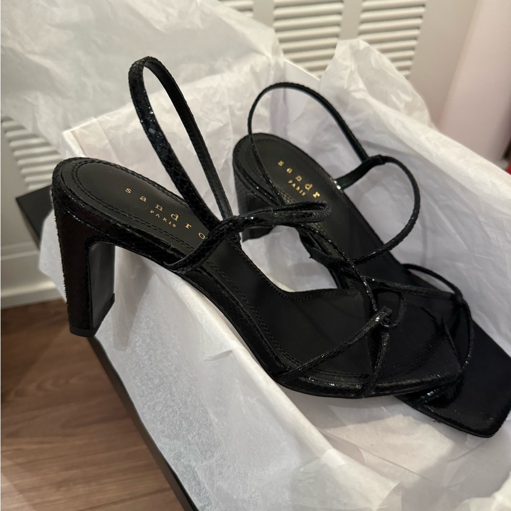 Sandro Strappy Heels Sandal - Picture 2 of 2